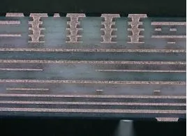 4 pakopų lazeris per HDI plokštę