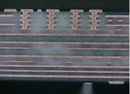 4 pakopų lazeris per HDI plokštę