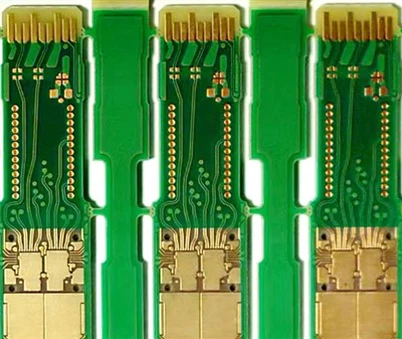 Krašto jungties PCB plokštė