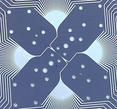 RF spausdintinė plokštė